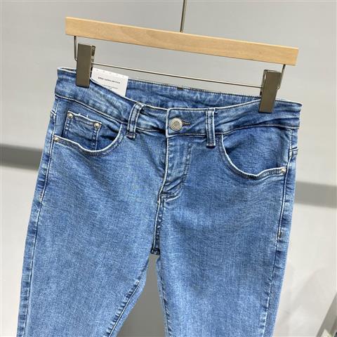 Quần Jean Dài Dáng Bút Chì Màu Sắc Sáng Bóng Phong Cách Hàn Quốc Thời Trang Mùa Hè Cho Nam