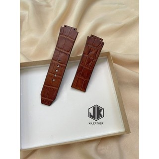 DÂY ĐỒNG HỒ Hublot [ DA THẬT - THỦ CÔNG ] CAO CẤP