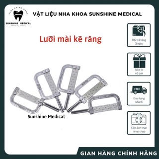 Mài kẽ răng nha khoa - lưỡi cắt kẽ răng chỉnh nha đủ size 15-25-40-60-90hd