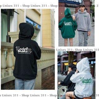 Áo hoodie Under Brocken full 4 màu form rộng