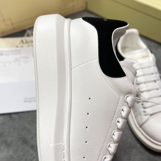 [TripleHStore] Giày Mcqueen Gót Đen ''Gót Nhung'' Cao Cấp [Full Phụ Kiện]