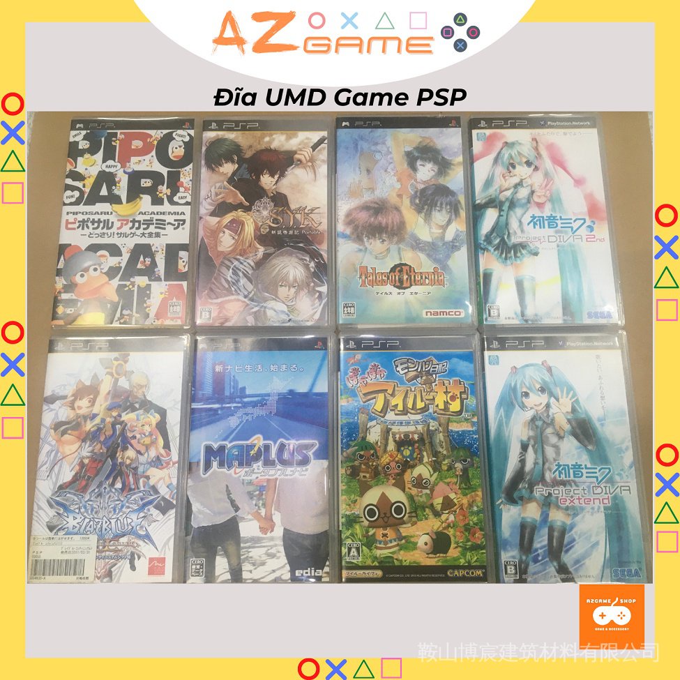 Máy Chơi game Cầm Tay PSP 1000 2000 3000 Eslim