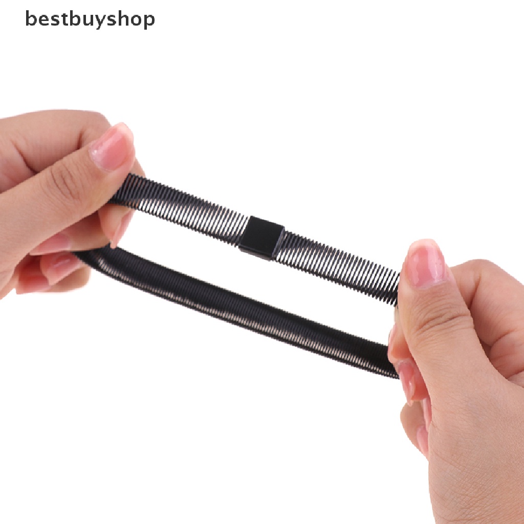 Bestbuyshop Băng Đeo Cổ Tay Bằng Kim Loại Co Giãn Giữ Áo Sơ Mi Cho Nam YHN