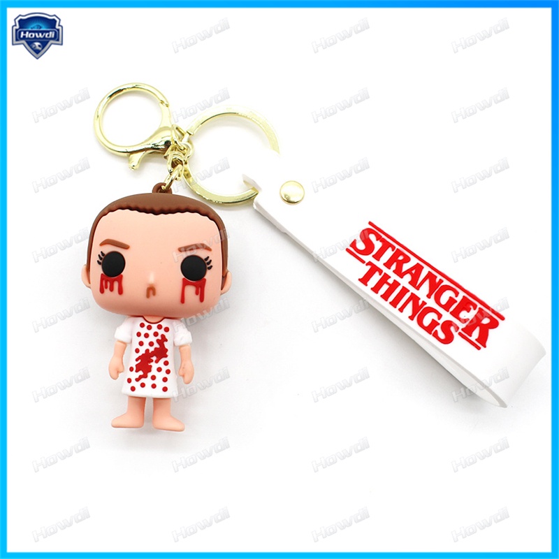 Móc Khóa Hình Nhân Vật Phim Stranger Things Disney Sáng Tạo