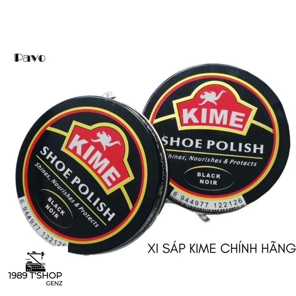 Xi đánh giày Thái KIWE KIME,xi sáp đánh dây lưng,túi,ví da chính hãng màu đen, nâu