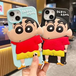 Dành cho iphone 15 14 13 12 11 pro max Ốp lưng silicon xiaoxin 3D