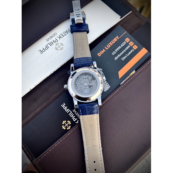 Đồng hồ nam cơ automatic ngân hà dây da khóa bướm size 42mm Pantak ngân hà - MR WATCH CS3