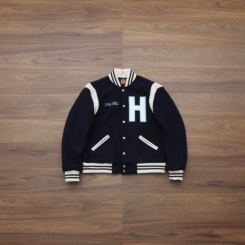 [Duck-Order] Áo khoác Varsity Vintage Human Made Unisex