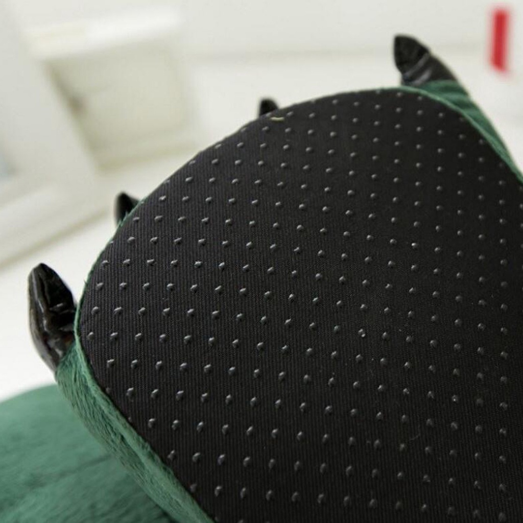 Dép Bông Đi Trong Nhà Hình Móng Vuốt Khủng Long Hoạt Hình Cho Người Lớn