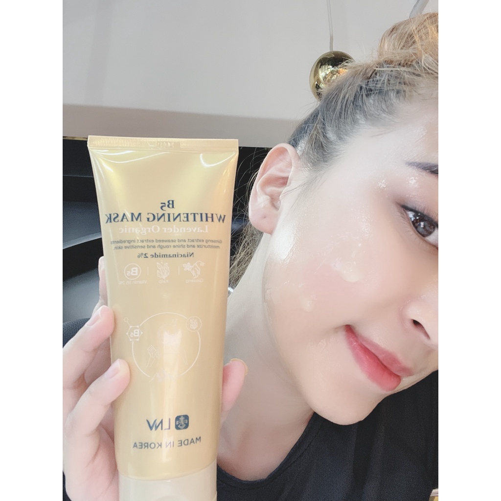 Mặt nạ Tảo sâm organic Hàn Quốc LNV(NK&PP Linh Nhâm LNV) nhả nắng cấp ẩm chuyên sâu