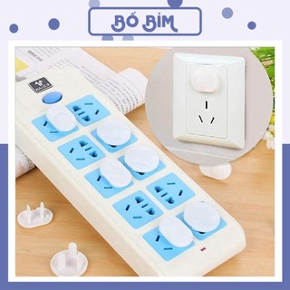 Set 10 Nút Bịt Ổ Điện ⚡MẪU MỚI 𝟐𝟎𝟐𝟏⚡ 2 Chân và 3 Chân Bảo Vệ An Toàn Cho Bé Yêu