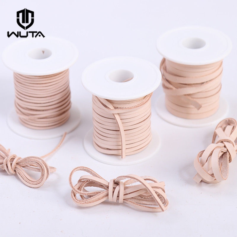 Cuộn Dây Da Thật 2 / 3 / 5mm Dùng Làm Trang Sức Vòng Đeo Tay / Vòng Cổ DIY