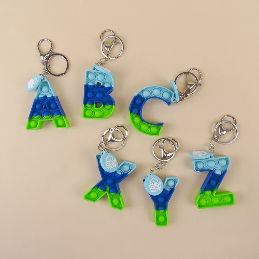 Móc Khóa CLEVER HIPPO Pop It - Dino POPIT/KC04