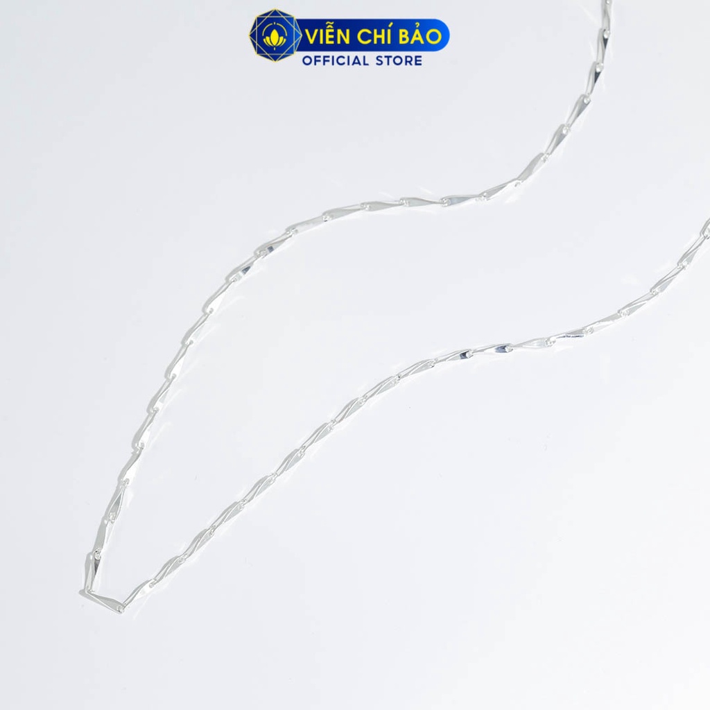 Dây chuyền bạc nữ mưa to chất liệu bạc 925 thời trang phụ kiện trang sức nữ Viễn Chí Bảo D400346