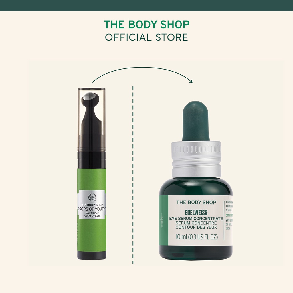 Tinh chất dưỡng mắt The Body Shop Edelweiss Eye Serum Concentrate 10ML