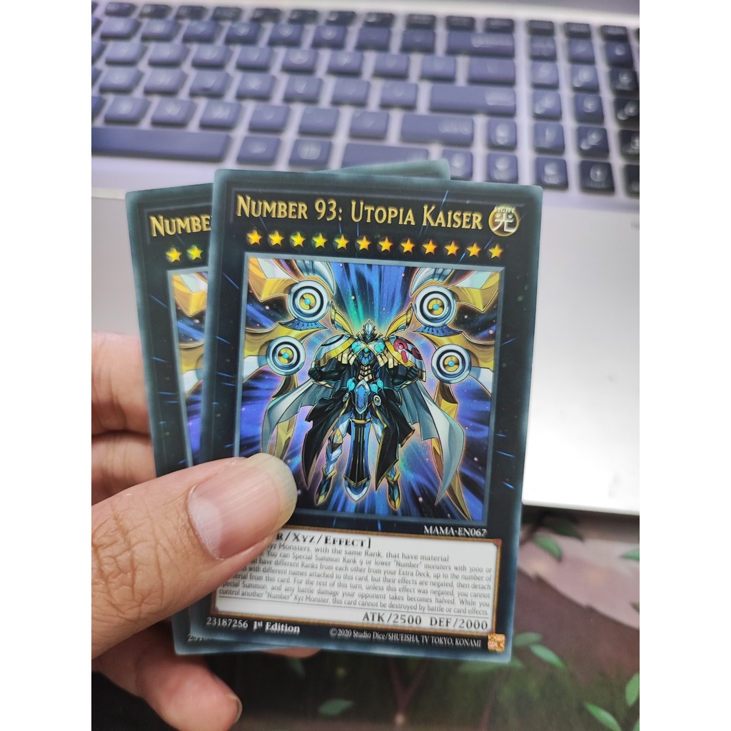 1 lá thẻ bài Number 93: Utopia Kaiser - MAMA-EN067 - Ultra Rare 1st Edition