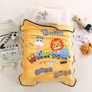 Chăn/Mền lông tuyết cho bé. Mền mềm, nhẹ, êm, tiện cho bé mang đi học ngủ trưa.