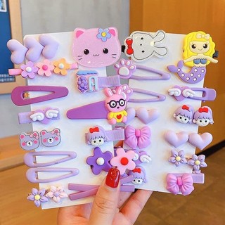 Set kẹp tóc cho bé 14 chi tiết mẫu mới