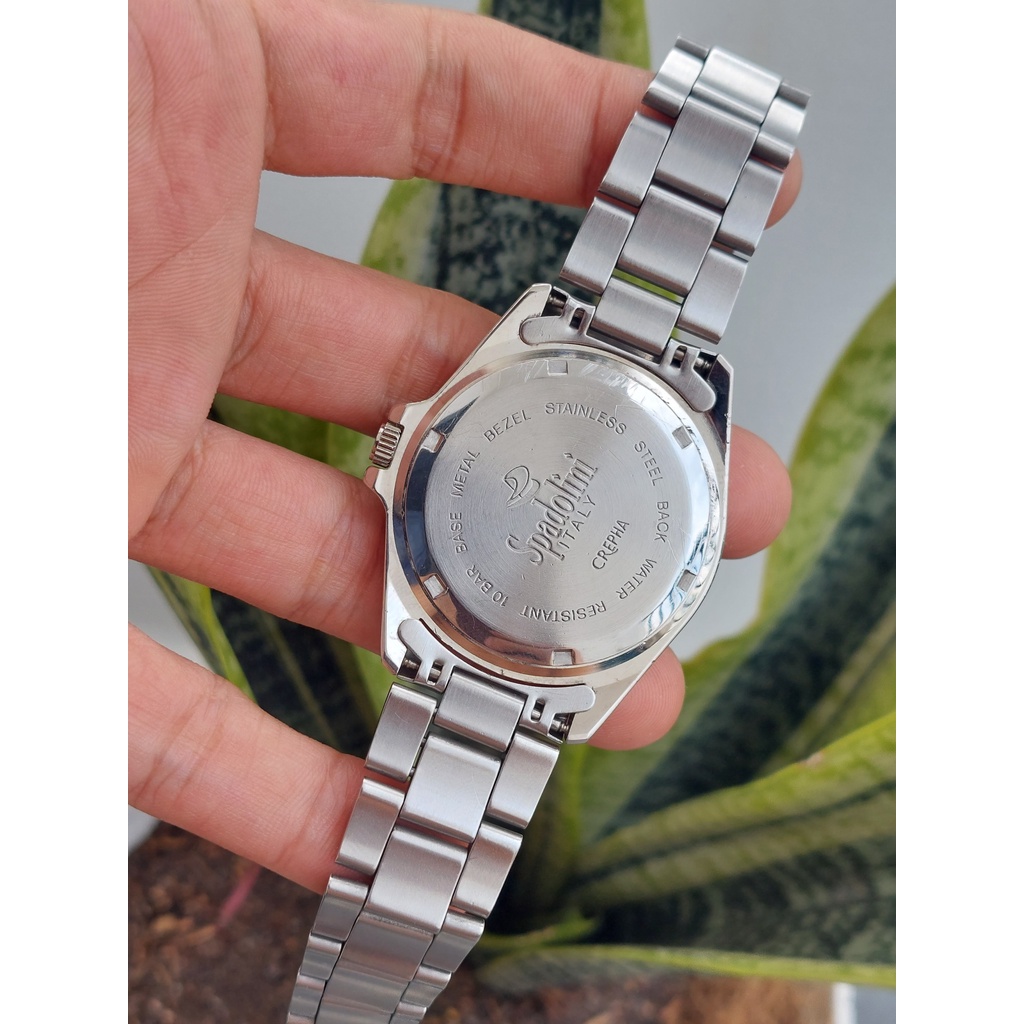 Đồng hồ nam Spadolini.Italia chạy pin hàng Si