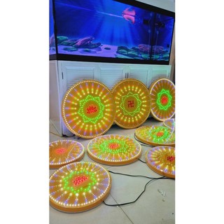 hào quang-đèn cũng phật-đèn led 50cm
