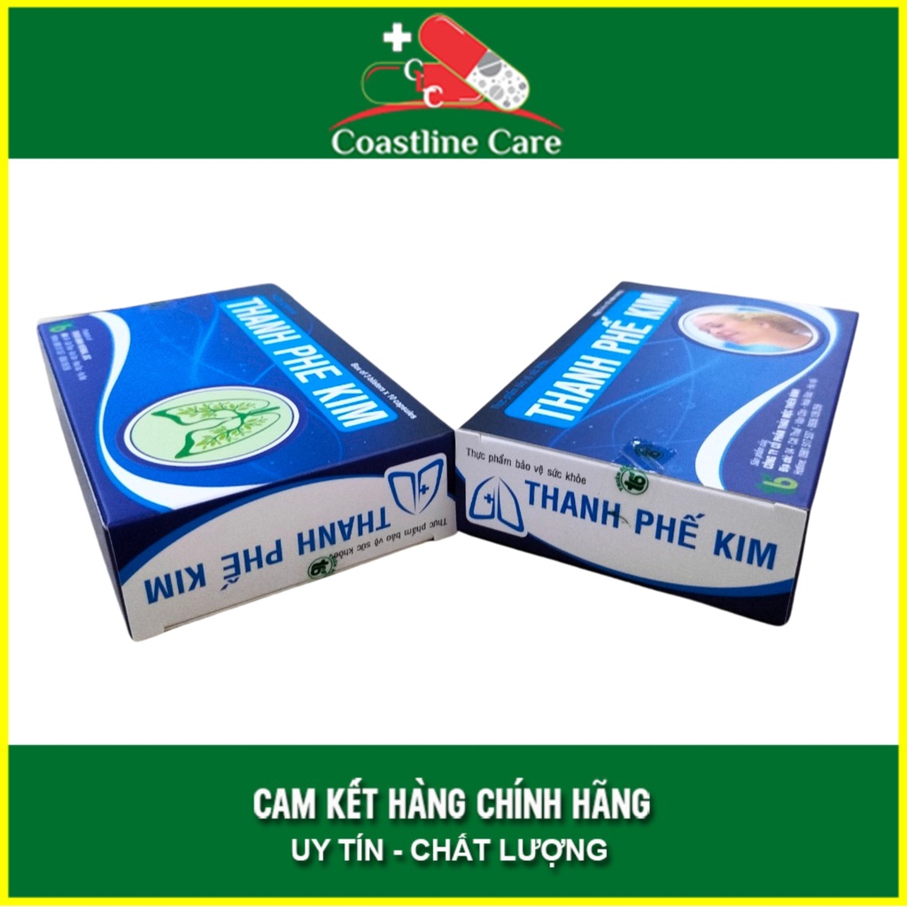 Thanh Phế Kim hỗ trợ bổ phế giảm ho khan  - CLC Pharmacy