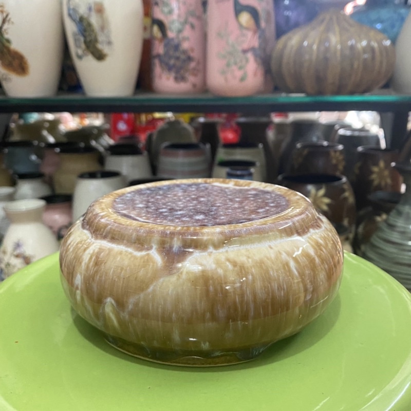 Đôn, chân đế Hỏa Biến bóng mịn hàng Bát Tràng chính hãng dùng làm chân đế lọ hoa, bình hút lộc, bát sen,...