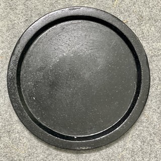 Dĩa lót chậu cây bằng xi măng đá mài - tròn 25cm
