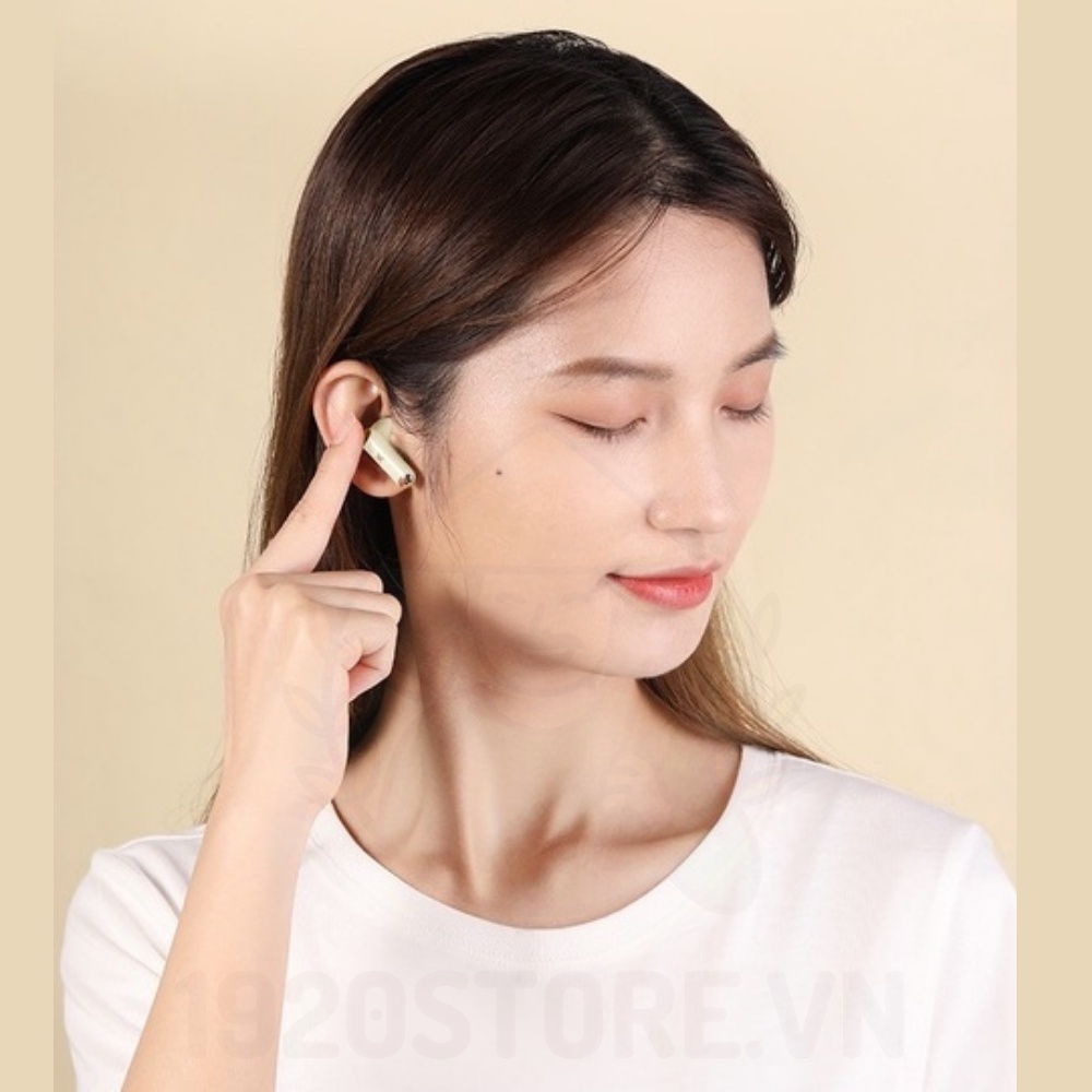 Tai Nghe Không Dây Bluetooth  Rock Retro Style True Wireless Stereo Rockspace Nghe 12H - Chính Hãng BH 12T