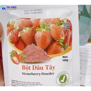 Bột dâu tây 100gr