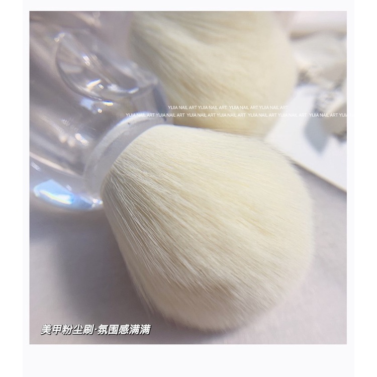 Cọ chổi phủi bụi nail cán ngắn siêu đẹp mẫu mới sang trọng