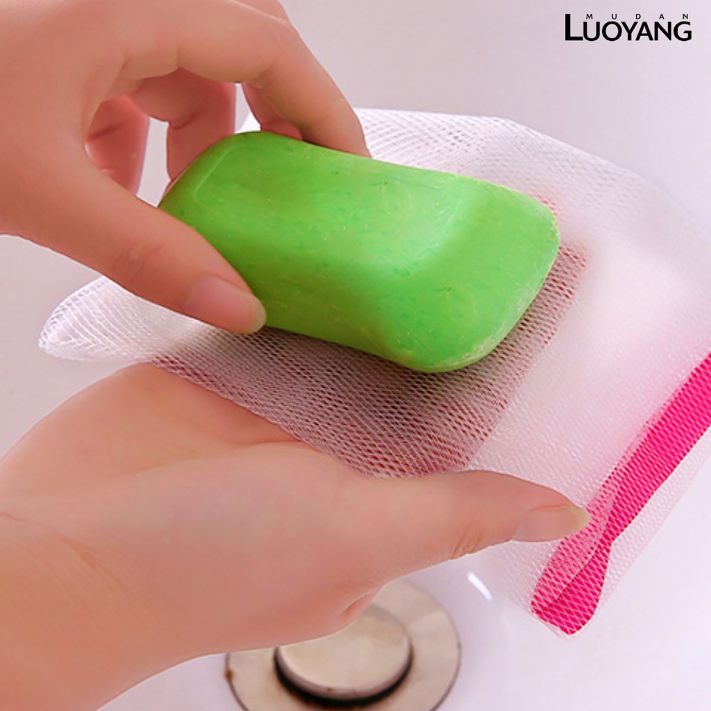 Túi Lưới Đựng Đồ Dùng Kèm Dây Treo Màu Sắc Ngẫu Nhiên Tiện Dụng