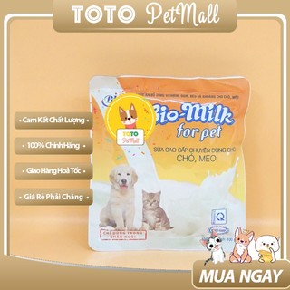 Sữa bột biomilk for pet dành cho chó mèo sơ sinh bio milk