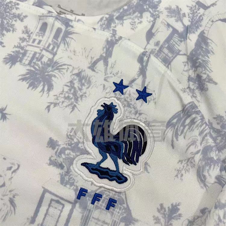 Áo Bóng Đá Pháp 3-15 Tuổi Thời Trang 2022 Cho Bé