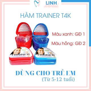 Niềng Răng Tại Nhà, Niềng Răng Trainer chỉnh răng,Silicon Trong Suốt, Cho Trẻ Em T4K 2 Giai Đoạn