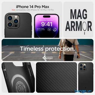 Ốp Lưng IP 15/14 Pro Max SPIGEN Mag/Core Armor Magfit