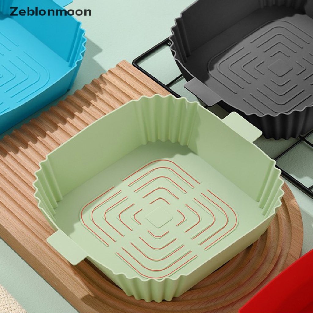 Khay Tròn 21cm Bằng Silicone Lót Nồi Chiên Không Dầu