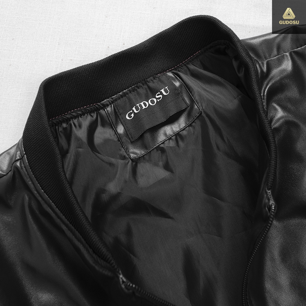 Áo Khoác Da PU dày dặn cao cấp phong cách trẻ trung thời trang 3 màu cơ bản