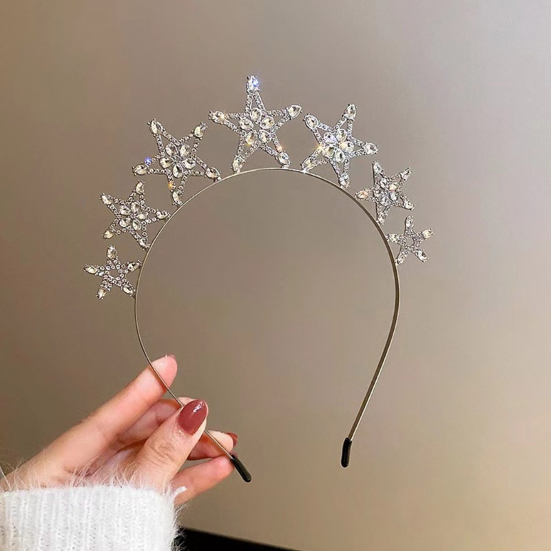 Flgo Băng Đô Đính Đá Lấp Lánh Thời Trang Dành Cho Nữ