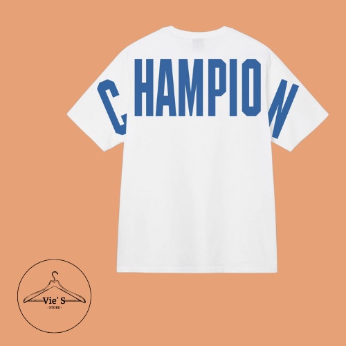 Áo thun cotton Champion Biglogo