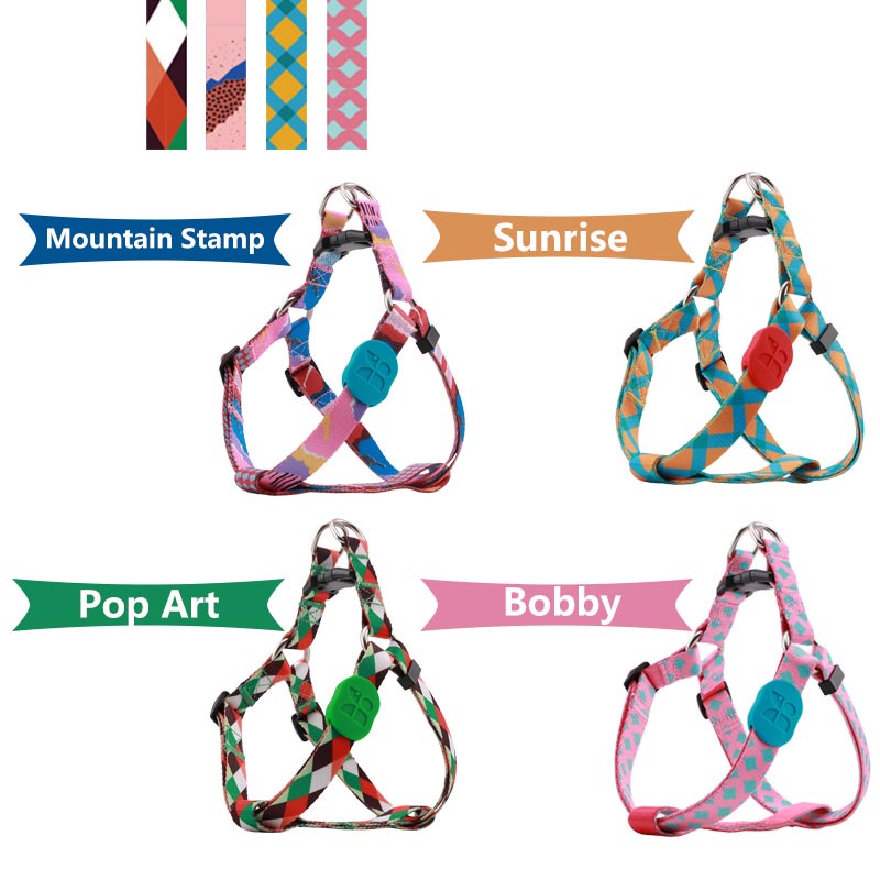 HamshMoc Dây Dắt Thú Cưng Đi Dạo Bằng Nylon Tùy Chỉnh Thoải Mái Thời Trang 2