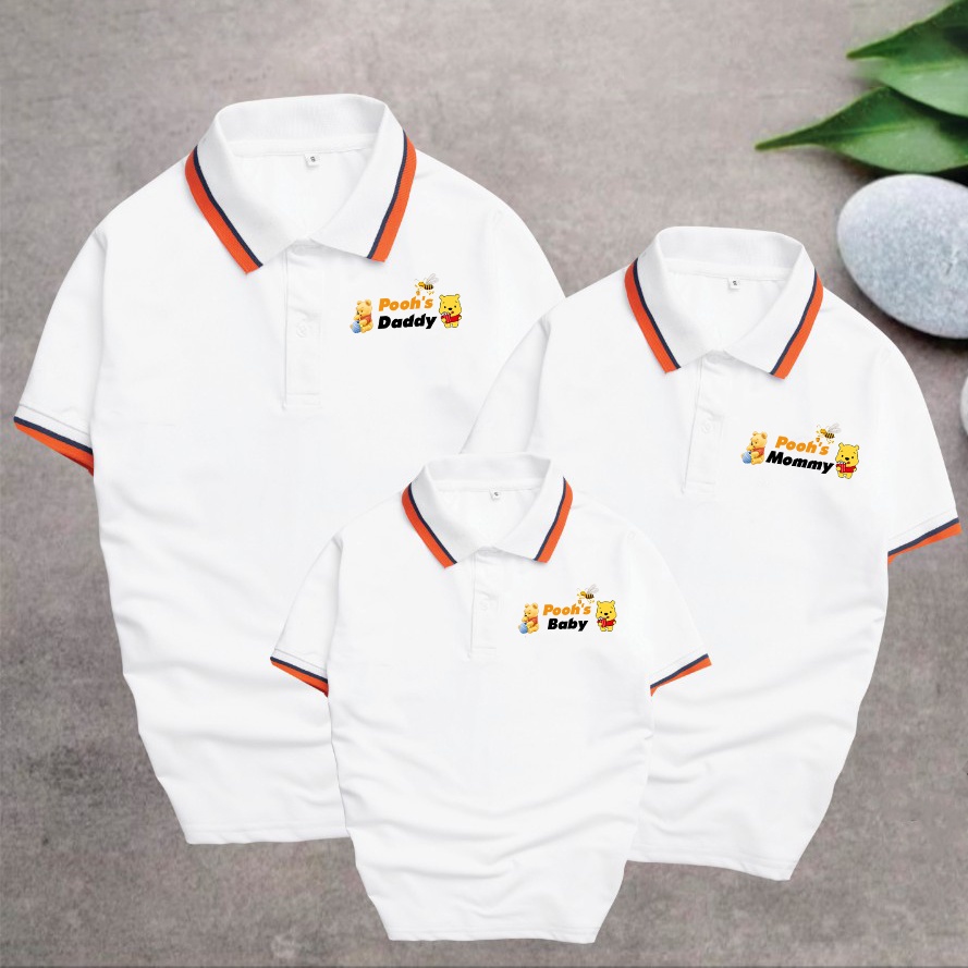 Áo Polo Đồng Phục . Đồ Gia Đình . Chất liệu thun poly thái 4 chiều đủ