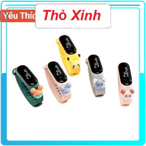 Đồng hồ điện tử Led Mtt5, đồng hồ thông minh nhân vật hoạt hình ngộ nghĩnh