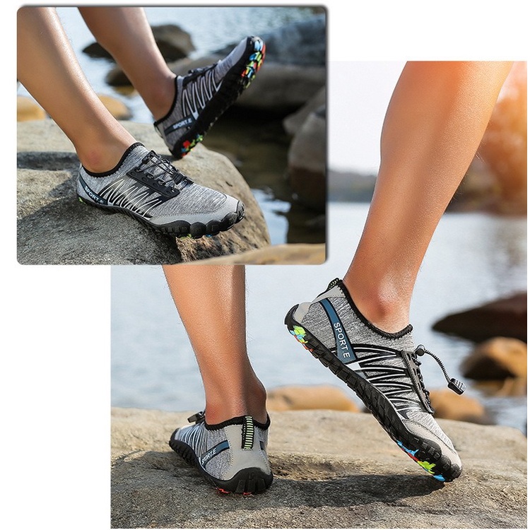 Giày Thể Thao Dưới Nước, Giày Lội Nước,Giày Leo Núi Kiểu Dáng Mới, Thoáng Khí Nhanh Khô đế mềm