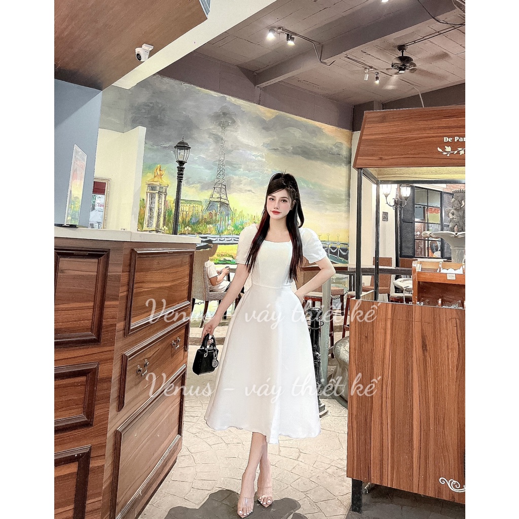 VÁY LỤA THIẾT KẾ - VENUS DESIGN