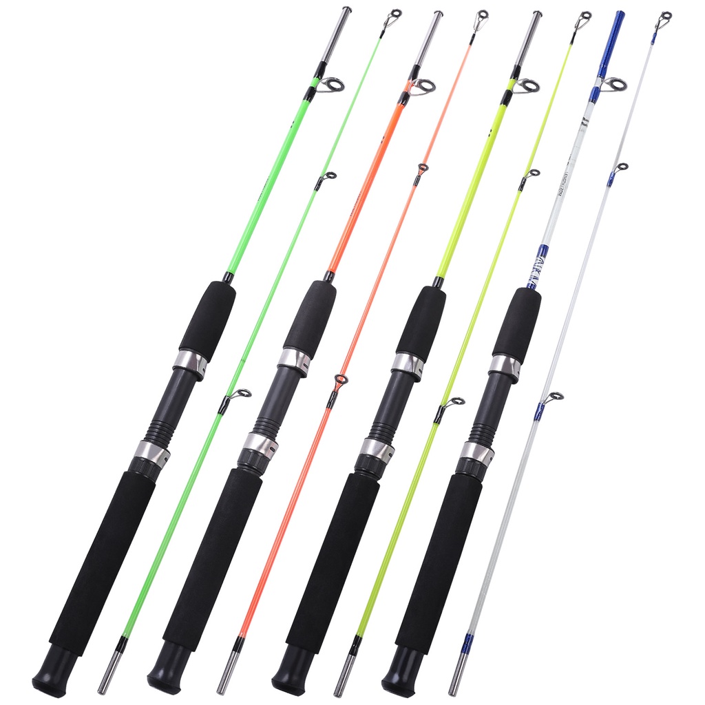 Cần câu giá rẻ Cần câu sợi rắn 120cm 180cm Cần câu