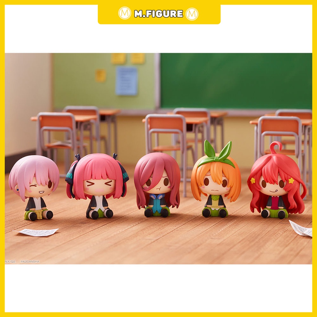 MÔ HÌNH CHIBI NHÀ CÓ 5 NÀNG DÂU CHÍNH HÃNG - ICHIBAN KUJI - GOUTOUBUN NO HANAYOME - MINI FIGURE