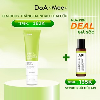 Kem body trắng da nhau thai cừu MEE NATURAL - Body lotion dưỡng trắng da Sheep's Placenta Whitening Body 162g