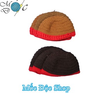 Mũ len tóc giả cho bé trai sơ sinh đến 3 tuổi