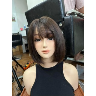 Tóc giả nguyên đầu ngắn 35cm
