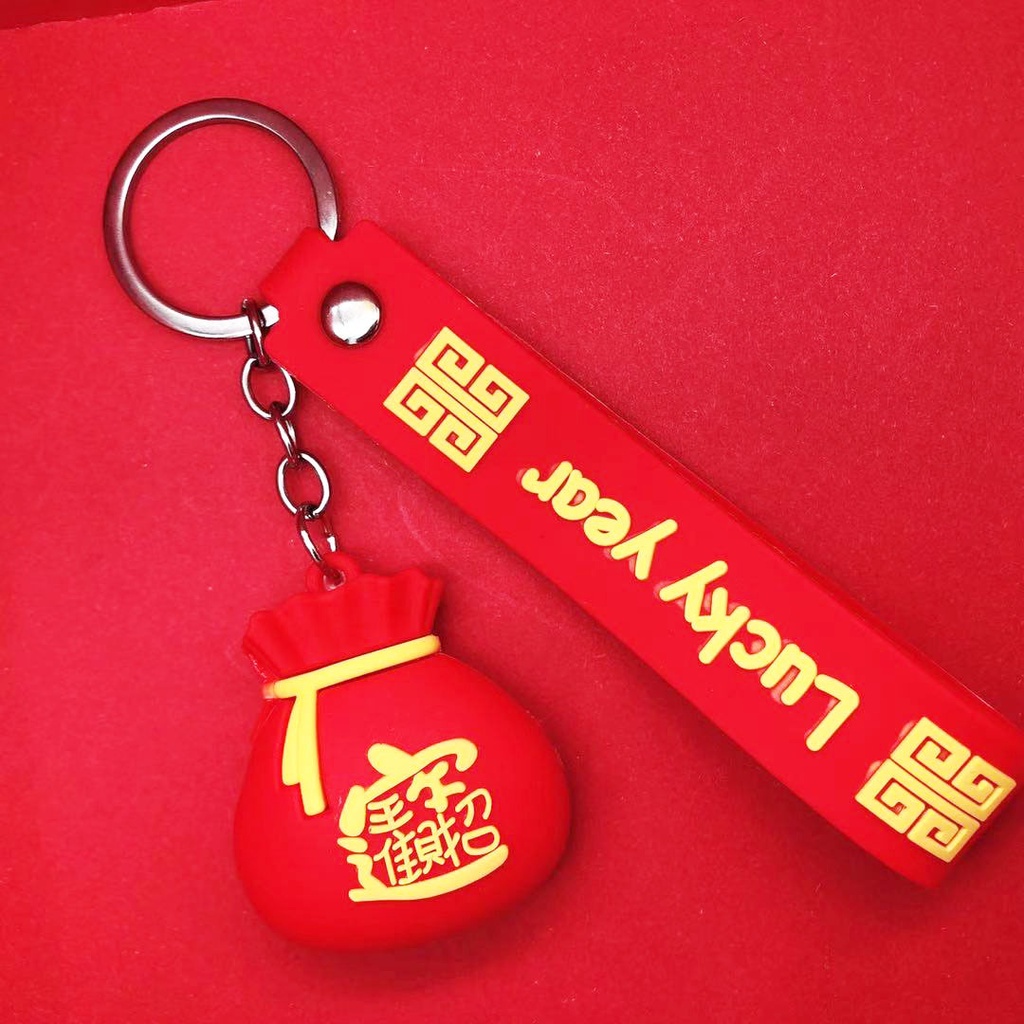 Móc Khóa May Mắn Sáng Tạo Cho Năm Mới